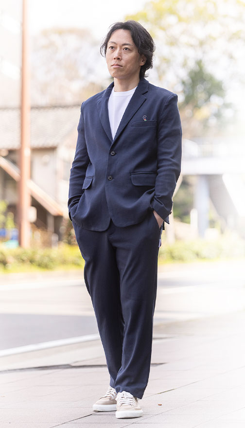 男性ジャケパン